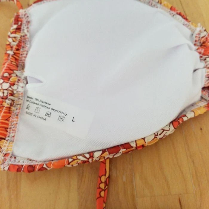 Biquíni 2 peças com estampa floral tamanho G Novo na embalagem original – photo 6